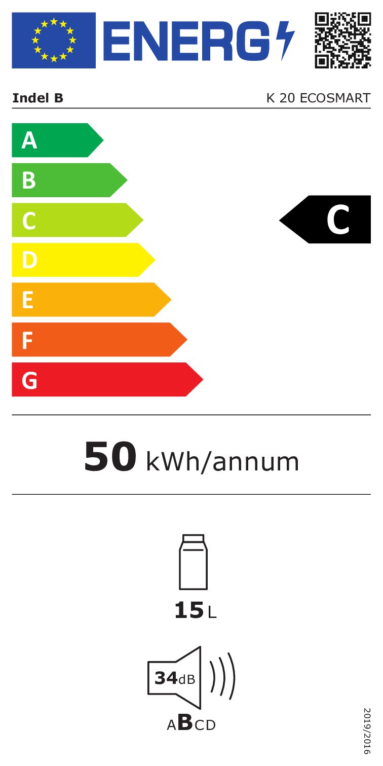 Indel B, K20 Ecosmart Einbaukühlschrank
