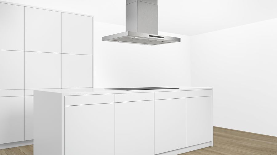 Hotte Décorative Îlot Série 4 Inox 90 cm BOSCH DIB97IM50 - vue 5