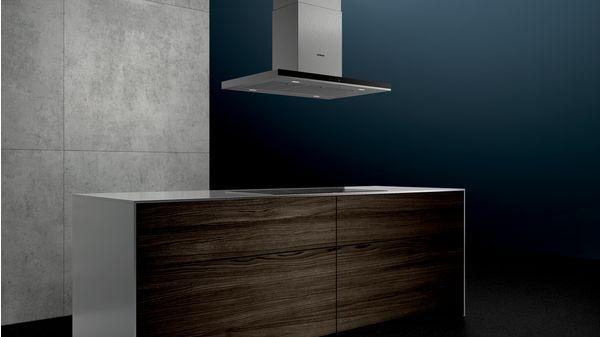 Hotte Décorative Ilot Inox 90cm SIEMENS LF98BIP50 - vue 3