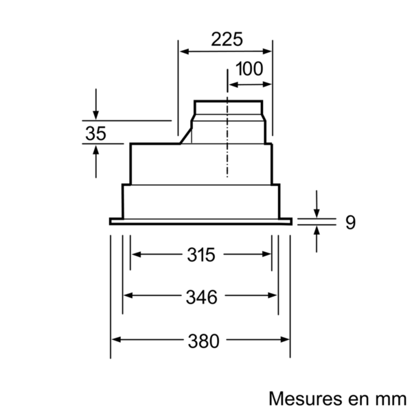 Groupe filtrant Série 4 53cm Argent Métallisé BOSCH DHL555BL - vue 5