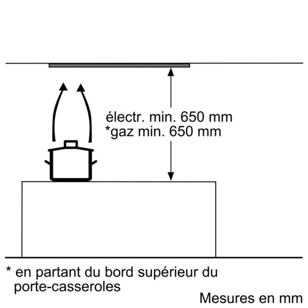 Groupe filtrant Série 4 53cm Argent Métallisé BOSCH DHL555BL - vue 6