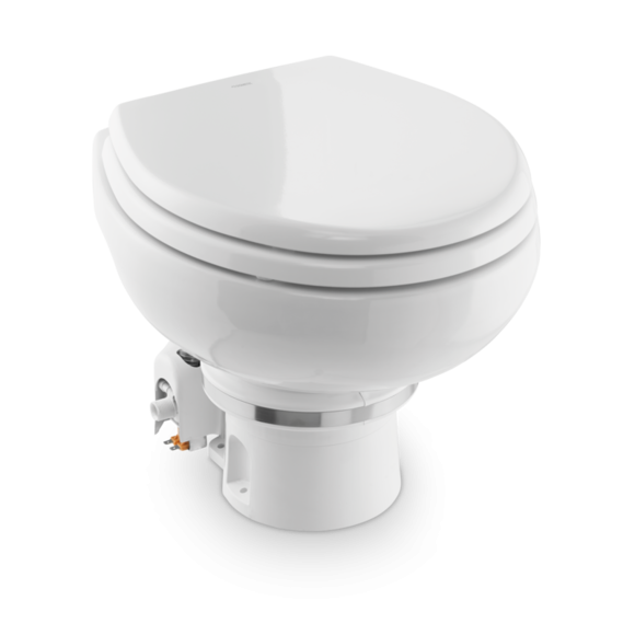 Toilettes à macérateur électriques à eau douce, hauteur standard, 24 V Dometic MasterFlush MF 7120