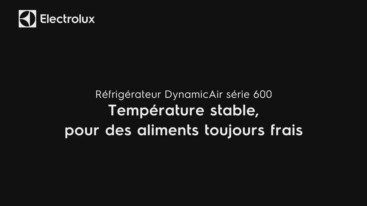 Video laden: Réfrigérateur Encastrable 177.2 cm Série 600 ELECTROLUX ERD6DD18S