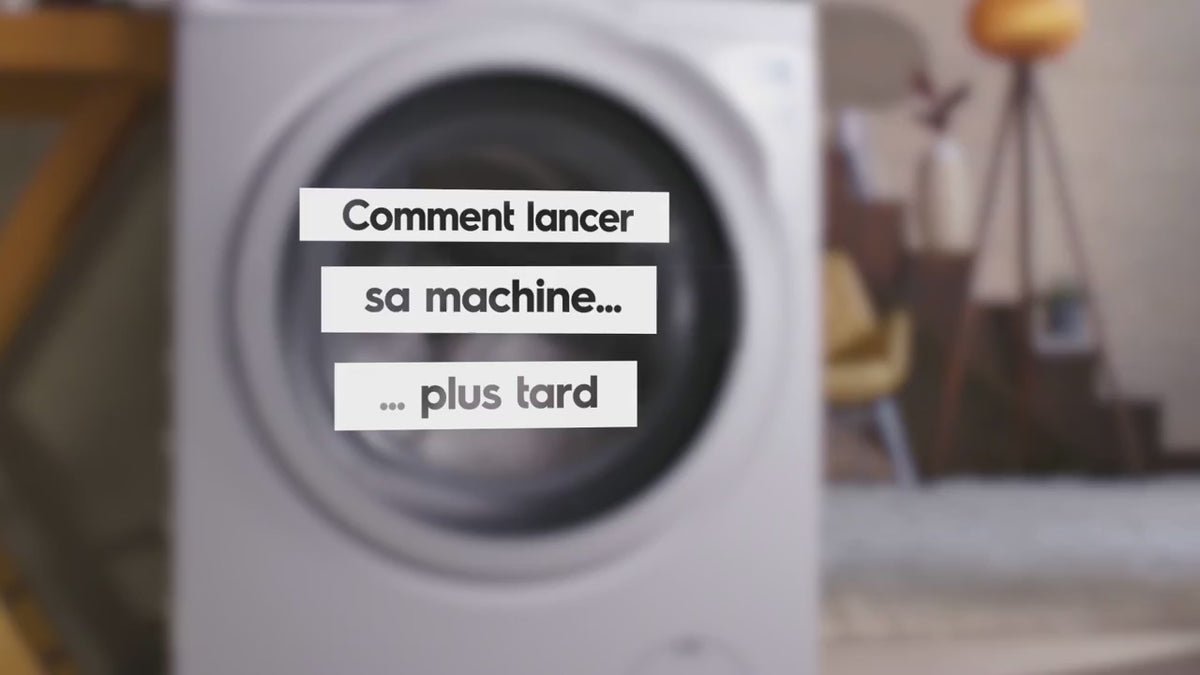Charger la vidéo : Lave-linge hublot Pose-libre TimeCare 7 kg ELECTROLUX EW5F4712CP
