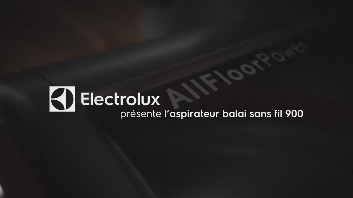 Charger la vidéo : Aspirateur balai sans fil Electrolux 900 EP91UB21ES