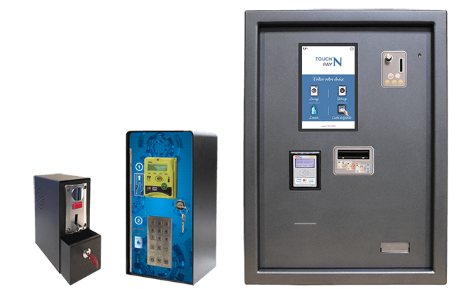 Monnayeur double intégré €/jeton LG EMP500