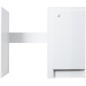 Complete 100cm kitchenette + electric hob + reversible stainless steel sink with 4-star top-mount refrigerator 100M2P114DEM
