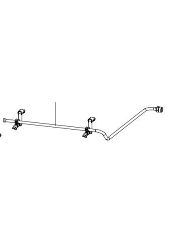 Tubulure gaz 28 mbar 1/2" (FR) d'origine Campingaz Plancha RL – 2217659