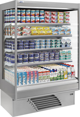 Vitrine réfrigérée positive sans porte Iarp ONWAVE 3 GREEN 125