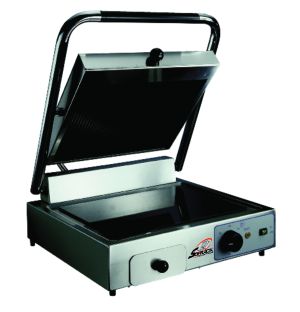 Grill vitrocéramique modèle simple plaques rainurées SOFRACA 10192VR