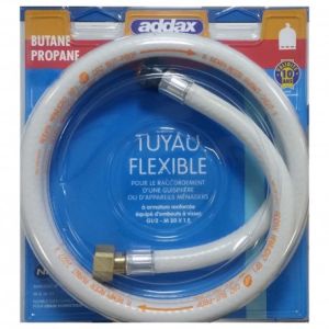 Flexible gaz butane propane Longueur 2 mètres Validité 10 ans ADDAX BSER200