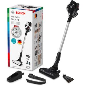Série 6, Aspirateur rechargeable, Unlimited, Noir BOSCH BBS611BSC