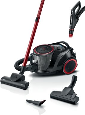 Série 6, Aspirateur sans sac, Noir BOSCH BGS41POW1