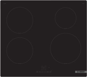  Série 4, Table à induction, 60 cm, Noir, sans cadre BOSCH PUE61RBB5E