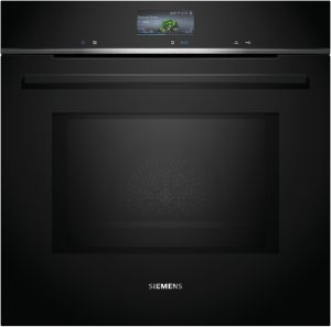 iQ700, Four intégrable avec fonction micro-ondes, 60 x 60 cm, Noir SIEMENS HM776GKB1F