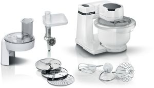 Série 2, Robot pâtissier, MUM, 700 W, Blanc, blanc BOSCH MUMS2AW21