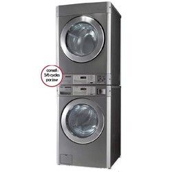 Colonne sèche-linge et lave-linge LG FH069+RV1329 Sans monnayeur