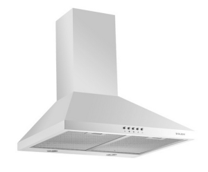 HOTTE DÉCORATIVE MURALE PYRAMIDE 60 CM GLEM GHP645WH