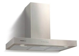 Hotte Décorative Murale Box Inox 90 cm GLEM GHB972IX