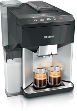  Machine à café tout-automatique, EQ500 integral, Argent naturel, Noir lustré, Réservoir d'eau SIEMENS TQ513R01