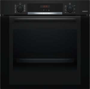 Série 4, Four intégrable, 60 x 60 cm, Noir BOSCH HBA374BB1