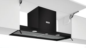  Série 4, Hotte design intégré, 90 cm, clear glass BOSCH DBB96AF60