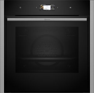 N 90, Four intégrable, 60 x 60 cm, Inox NEFF B64CS71N0