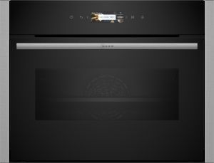 N 70, Four intégrable compact avec fonction micro-ondes, 60 x 45 cm, Inox NEFF C24MR21N0
