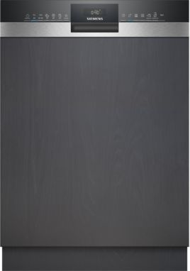 iQ300, Lave-vaisselle encastrable avec bandeau, 60 cm, Acier brossé SIEMENS SN53HS01CE