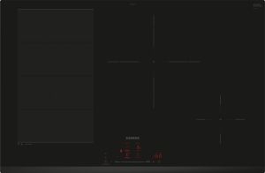 iQ700, Table à induction, 80 cm, Noir, sans cadre SIEMENS EX83RHEC1F