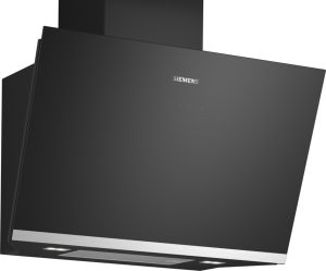 iQ500, Hotte murale, 80 cm, Noir avec finition en verre SIEMENS LC81KAN60