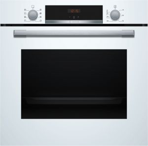 Série 4, Four intégrable, 60 x 60 cm, Blanc BOSCH HBA553BV3F