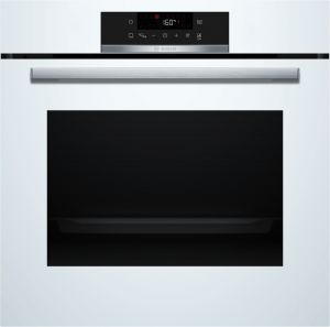 Série 4, Four intégrable, 60 x 60 cm, Blanc BOSCH HBA572BW3F