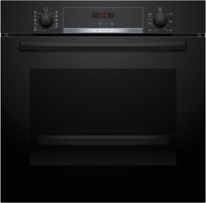 Série 4, Four intégrable, 60 x 60 cm, Noir BOSCH HBA574BB3F