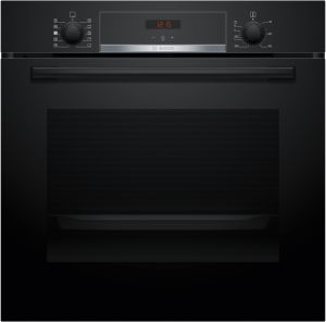 Série 4, Four intégrable avec fonction vapeur, 60 x 60 cm, Noir BOSCH HQA534BB3