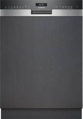 iQ500, Lave-vaisselle encastrable avec bandeau, 60 cm, Acier brossé SIEMENS SN55ES12CE