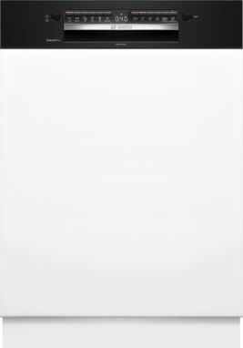  Série 4, Lave-vaisselle encastrable avec bandeau, 60 cm, Noir BOSCH SMI4HCB07E