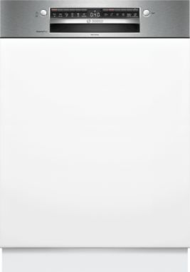  Série 4, Lave-vaisselle encastrable avec bandeau, 60 cm, Acier brossé BOSCH SMI4HCS07E