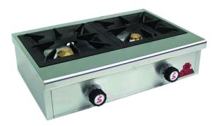 Réchaud gaz 2 feux 11630W SOFRACA 27026AC