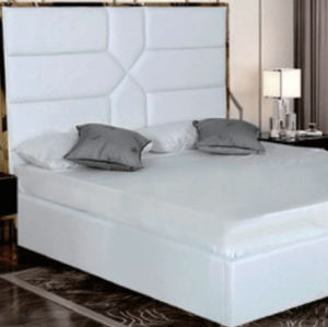 Lit gold mark blanc gold 160x200 Eurodesign 727B160