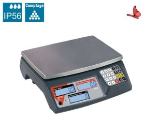 Balance compteuse inox Pro 30kg B3C 9860.30