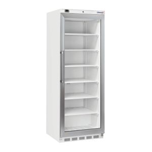Armoire négative vitrée 400 L Blanche Casselin CANV400LB