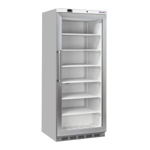 Armoire négative vitrée 600 L Inox Casselin CANV600L