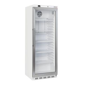 Armoire positive vitrée 400 L Blanche Casselin CAPV400LB