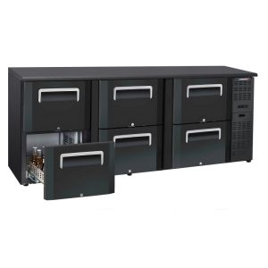 Arrière bar 3 x 2 tiroirs Casselin CAB32T