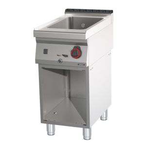 Bain-marie GN 1/1 200 mm avec vanne de vidange et soubassement 40 Casselin C7BM1200V40S