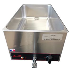 Bain-marie GN 1/1 avec vidange en profondeur - Gamme RBM – SOFRACA RBM053