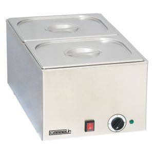 Bain marie avec 2 x GN 1/2 Casselin CBM2