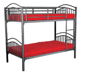 Lits superposés alice gris 90x190 Eurodesign BF052G