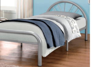 Lit eco gris 90x190 Eurodesign BF109G